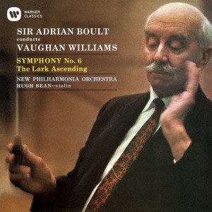 ADRIAN BOULT  / エイドリアン・ボールト / ヴォーン・ウィリアムズ: 交響曲第6番、 揚げひばり
