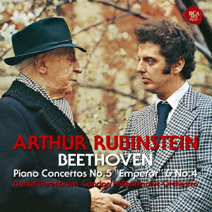 ARTHUR RUBINSTEIN / アルトゥール・ルービンシュタイン / ベートーヴェン:ピアノ協奏曲第5番「皇帝」&第4番
