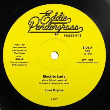 LOVE CRYME / ELECTRIC LADY / UNDER THE N FLUENCE(12")