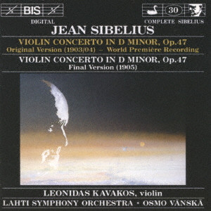 SINFONIA LAHTI / ラハティ交響楽団 / シベリウス:ヴァイオリン協奏曲(1903/04年オリジナル版)&(1905年現行版)