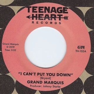 GRAND MARQUIS / I CAN'T PUT YOU DOWN / I'LL NEVER BE SATISFIED(7")