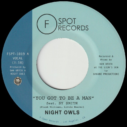 NIGHT OWLS / ナイトオウルズ / YOU GOT TO BE A MAN / GIMME LITTLE SIGN(7")