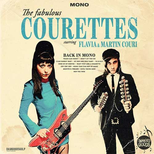 COURETTES / BACK IN MONO (LP)
