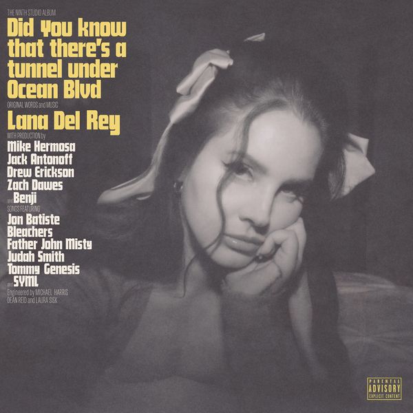 LANA DEL REY / ラナ・デル・レイ / DID YOU KNOW THAT THERE'S A TUNNEL UNDER OCEAN BLVD / ディド・ユー・ノウ・ザット・ゼアズ・ア・トンネル・アンダー・オーシャン・ブルバード