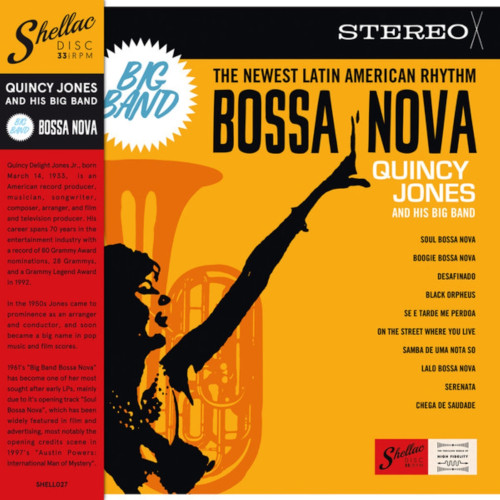 QUINCY JONES / クインシー・ジョーンズ / Big Band Bossa Nova(LP)