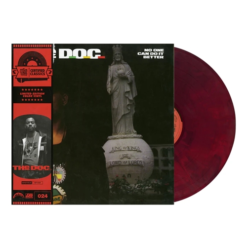 D.O.C. / NO ONE CAN DO IT BETTER "LP" (RED SMOKY COLORED VINYL W/OBI)