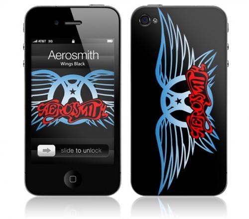 AEROSMITH / エアロスミス / BLACK WINGS(iPhone 4(16/32GB)用 : MUSIC SKIN) 