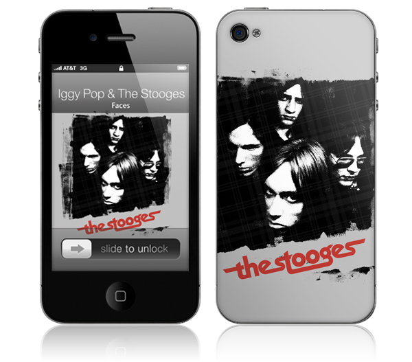 IGGY POP / STOOGES (IGGY & THE STOOGES)  / イギー・ポップ / イギー&ザ・ストゥージズ / FACES(iPhone 4/iPhone 4S用 : MUSIC SKIN) 
