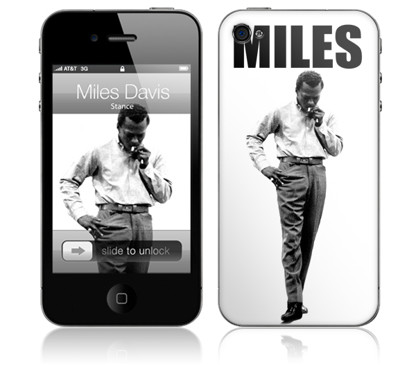 MILES DAVIS / マイルス・デイビス / STANCE(iPhone 4(16/32GB)用 : MUSIC SKIN) 