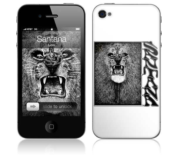 SANTANA / サンタナ / LION(iPhone 4/iPhone 4S用 : MUSIC SKIN) 