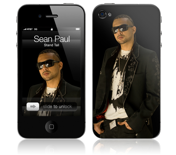 SEAN PAUL / ショーン・ポール / STAND TALL(iPhone 4(16/32GB)用 : MUSIC SKIN) 