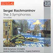 EVGENY SVETLANOV / エフゲニー・スヴェトラーノフ / RACHMANINOV:SYMPHONIES NOS.1-3/VOCALISE