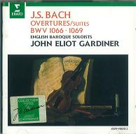 JOHN ELIOT GARDINER / ジョン・エリオット・ガーディナー / BACH: OVERTURES BWV1066-1069