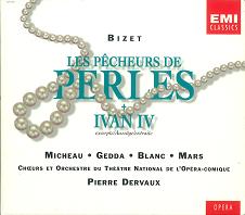 PIERRE DERVAUX / ピエール・デルヴォー / BIZET:LES PECHEURS DE PERLES/IVAN THE 4TH