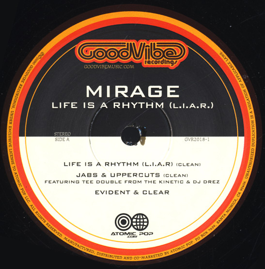 MIRAGE / ミラージュ / LIFE IS A RHYTHM (EP)
