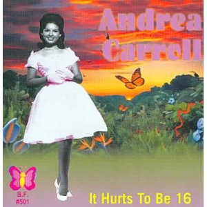 ANDREA CARROLL / アンドレア・キャロル / IT HURTS TO BE 16