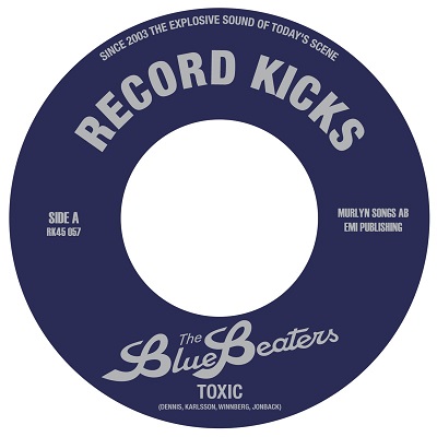 BLUEBEATERS / ブルービーターズ / TOXIC / CATCH THAT TEARDROP (7")