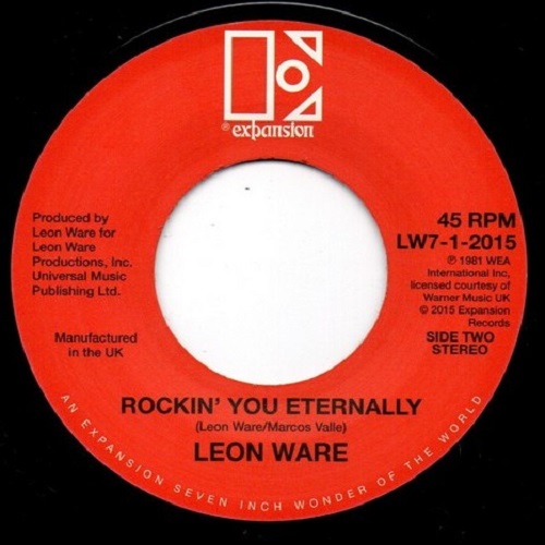 LEON WARE / リオン・ウェア / WHY I CAME TO CALIFORNIA / ROCKIN' YOU ETERNALLY (7")