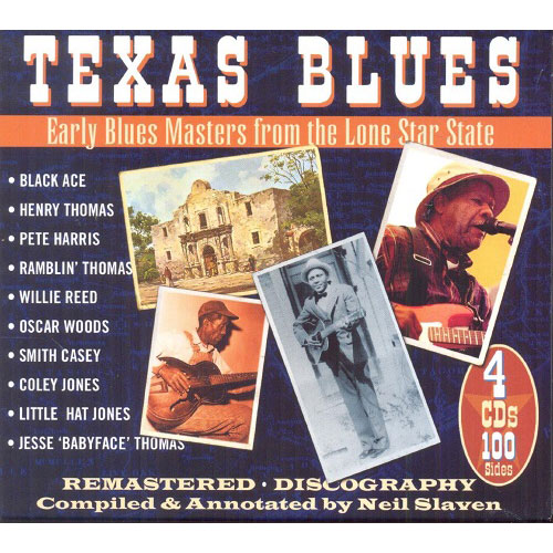 V.A. (TEXAS BLUES) / TEXAS BLUES: EARLY BLUES MASTERS FROM THE LONE STAR STATE (4CD)