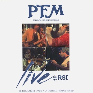 PFM / ピー・エフ・エム / LIVE@RSI: CONCERTO DEL 25/11/1980 - 180g LIMITED VINYL
