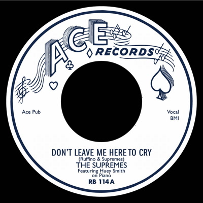 SUPREMES (OHIO) / DON'T LEAVE ME HERE TO CRY / JUST FOR YOU AND I (7")