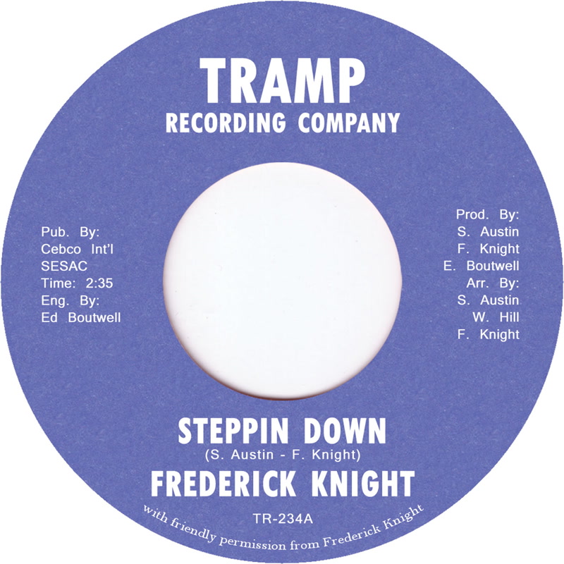 FREDERICK KNIGHT / フレデリック・ナイト / STEPPIN DOWN / HEART COMPLICATION(7'')