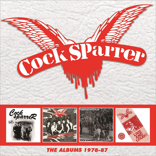 COCK SPARRER / コック・スパラー / ALBUMS 1978-87: 4CD CLAMSHELL BOXSET 