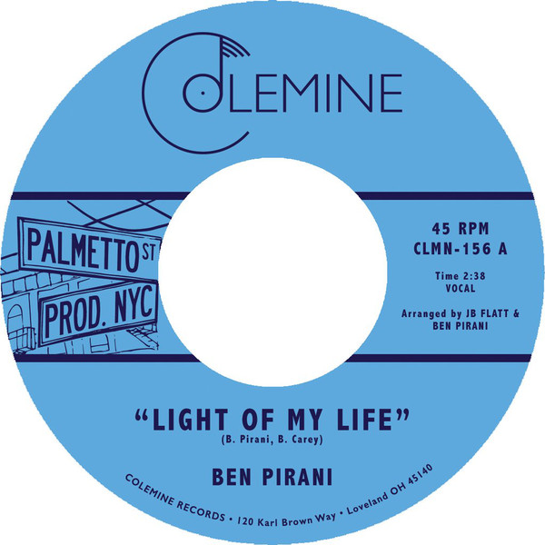 BEN PIRANI / ベン・ピラニ / LIGHT OF MY LIFE/DREAMIN'S FOR(7'')