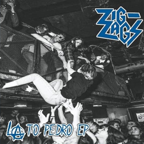 ZIG ZAGS : MIKE WATT & THE SECONDMEN / LA TO PEDRO (7")