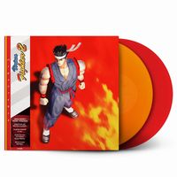 【GAMEMUSIC】『バーチャファイター2』リマスター盤「Virtua Fighter 2 Arcade/SEGA Saturn Soundtrack 2XLP (Orange and Red Vinyl)」