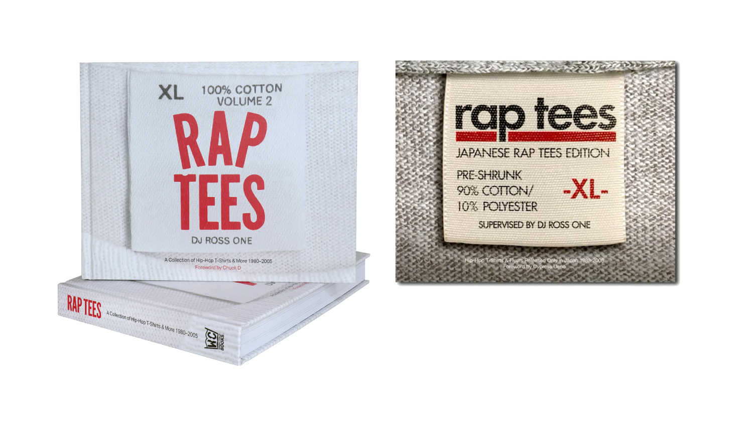 RAP TEES VOLUME 2: A COLLECTION OF HIP-HOP T-SHIRTS & MORE 1980