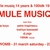 3月31日(土) MULE MUSIQが14周年アニバーサリーイベントをWOMBで開催
