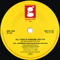 SYL JOHNSON / シル・ジョンソン / ALL I NEED IS SOMEONE LIKE YOU + DO YOU KNOW WHAT LOVE IS