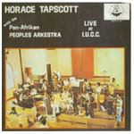 HORACE TAPSCOTT / ホレス・タプスコット / LIVE AT IUCC