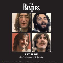 LET IT BE 40TH ANNIVERSARY 2010 CALENDAR/BEATLES/ビートルズ｜OLD