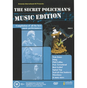 V.A. (ROCK) / SECRET POLICEMAN'S MUSIC EDITION: COMPILATION OF ALL THE BEST MUSIC PERFORMANCES