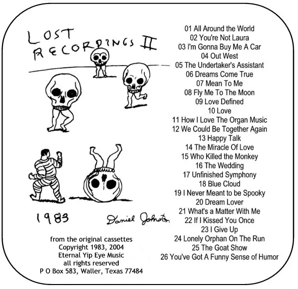 DANIEL JOHNSTON / ダニエル・ジョンストン / LOST RECORDINGS II 