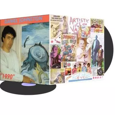 DANIEL JOHNSTON / ダニエル・ジョンストン / ARTISTIC VICE AND 1990 (2LP)