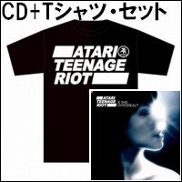 ATARI TEENAGE RIOT / アタリ・ティーンエイジ・ライオット / IS THIS HYPERREAL? / イズ・ディス・ハイパーリアル?(CD) + Tシャツ(M) ・セット