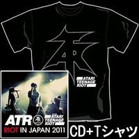 ATARI TEENAGE RIOT / アタリ・ティーンエイジ・ライオット / RIOT IN JAPAN 2011 + T SHIRTS / ライオット・イン・ジャパン2011(CD) + Tシャツ(M)