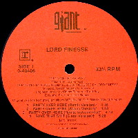 LORD FINESSE / ロード・フィネス / PARTY OVER HERE