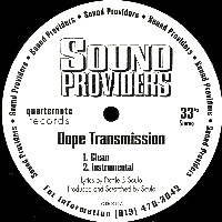 SOUND PROVIDERS / サウンド・プロヴァイダーズ / DOPE TRANSMISSION