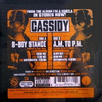 CASSIDY / キャシディー / B-BOY STANCE