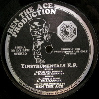 DJ BEN THE ACE / ベンザエース / INSTRUMENTALS E.P.