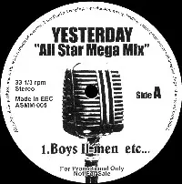 BOYZ 2 MEN / ボーイズツーメン / YESTERDAY ALLSTAR MEGA MIX
