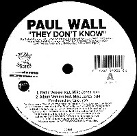 They Don T Know Paul Wall ポール ウォール Hiphop R B ディスクユニオン オンラインショップ Diskunion Net