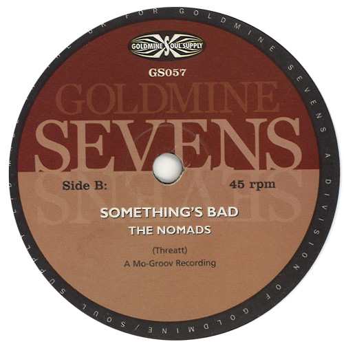 JOHN BOWIE / THE NOMADS / YOU'RE GONNA MISS A GOOD THING / SOMETHING'S BAD (7")