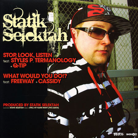 STATIK SELEKTAH / スタティック・セレクター / STOP, LOOK, LISTEN