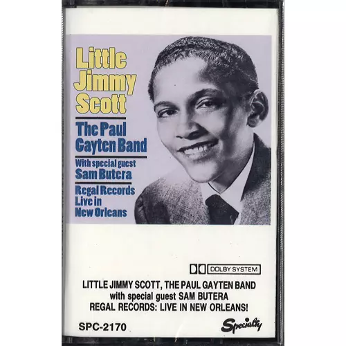 JIMMY SCOTT / ジミー・スコット / REGAL RECORDS: LIVE IN NEW ORLEANS! (CASS)