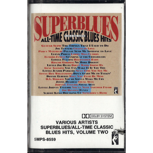 V.A. (SUPERBLUES) / SUPERBLUES: ALL TIME CLASSIC BLUES HITS  (CASS)